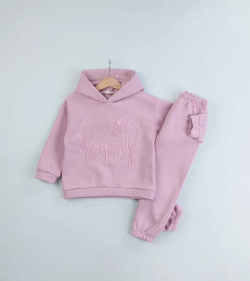 Wholesale Girls' Tracksuit Set 3-6Y BabyRose 1002-7794 Лиловый 