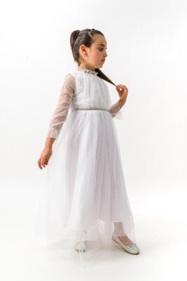 Wholesale Girls Tulle Dress 6-12Y Wecan 1022-23004 - Wecan