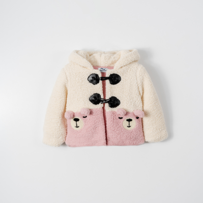 Wholesale Girls Welsoft Sherpa Cardigan 9-48M Verscon 2031-6169 - Verscon (1)