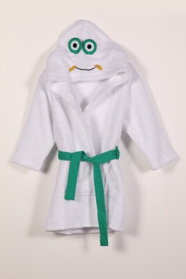 Wholesale Kids Unisex Bathrobe 3-5Y Zeyland 1070-221Z2BRZ26 - Zeyland