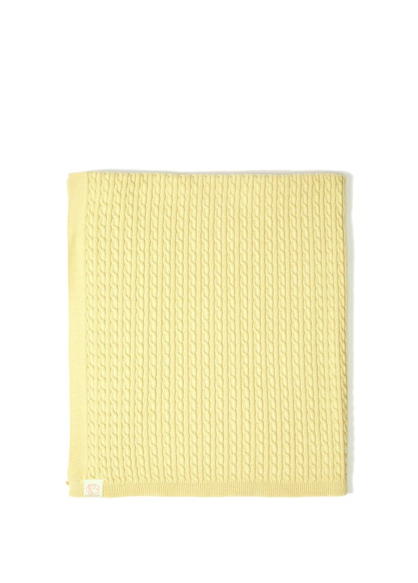 Wholesale Organic Cotton Mini Braid Knitted Baby Blanket 0-36M Uludağ Triko 1061-21006 - 4