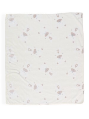 Wholesale Unisex Baby Blanket 107x87 Bebitof 2020-95083 Экрю