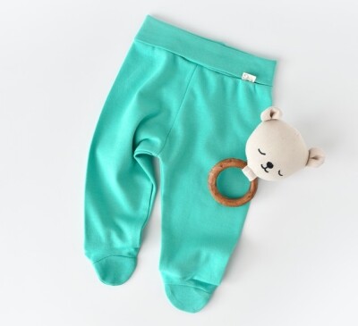 Wholesale Unisex Baby Booties Pants 0-9M 100% Organic Cotton Baby Cosy 2022-CSY5614 - BabyCosy