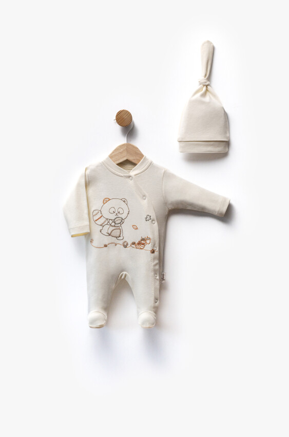 Wholesale Unisex Baby Jumpsuit 0-3M Flexi Baby 2063-252376 - 4
