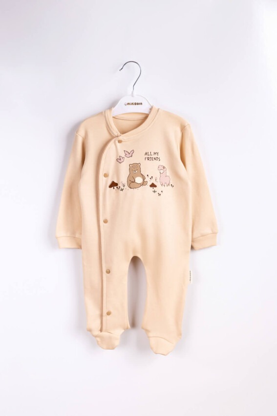 Wholesale Unisex Baby Jumpsuit 3-12M Minicorn 2018-2331 - 2