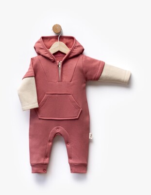 Wholesale Unisex Baby Jumpsuit 3-9M Flexi Baby 2063-252355 Коралловый 
