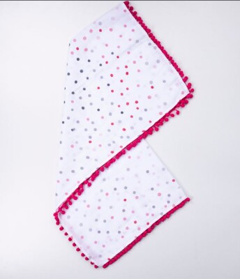 Wholesale Unisex Baby Muslin Blanket 80x90 Ramel Kids 1072-392 - Ramel Kids (1)