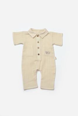 Wholesale Unisex Baby Short Sleeve Rompers 3-24M 100% Cotton Baby Cosy 2022-CSYM7039 - BabyCosy