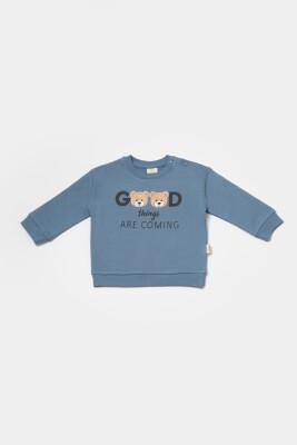 Wholesale Unisex Baby Sweatshirt 100% Organic Cotton Cosy 2022-CSY8013 - BabyCosy