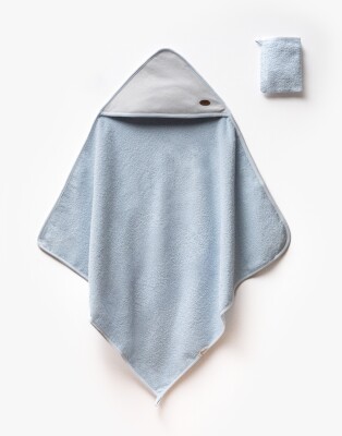 Wholesale Unisex Baby Towel and Pouch Set 90*90cm Flexi Baby 2063-230058 - Flexi Baby