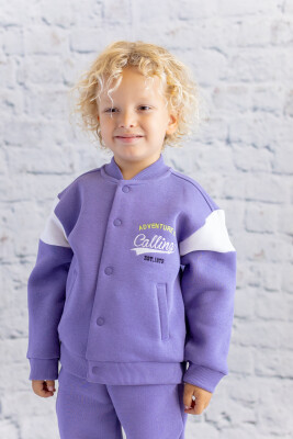 Wholesale Unisex Kids Printed College Jacket1-12Y Zeyland 1070-252Z3EBU26 - Zeyland