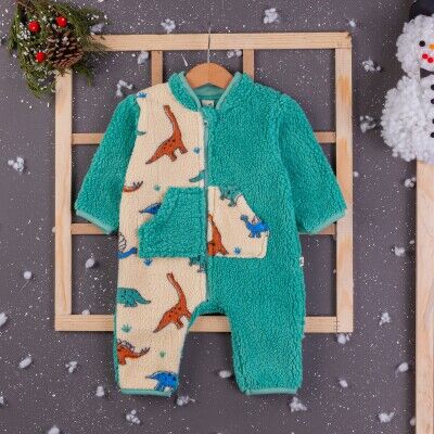 Toptan Erkek Bebek Tulum 3-12M BabyZ 1097-4368 - BabyZ