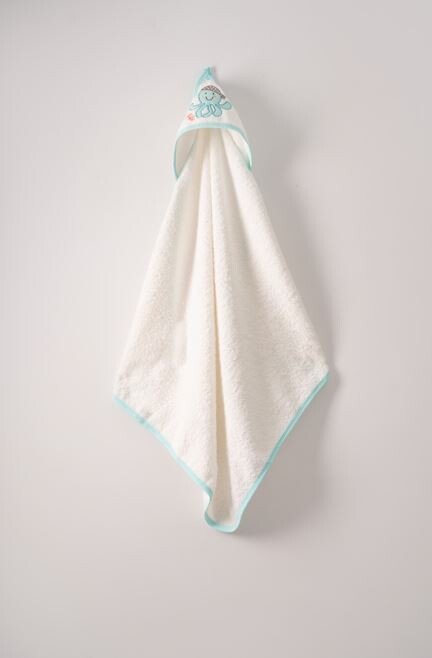 75x80 BEBE BANYO HAVLUSU Ramel Kids 1072-303KREM - 2