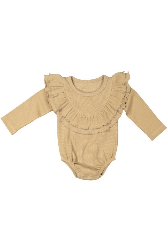 Gots Sertifikalı %100 Organik Pamuk Volanlı Body Zeyland 1070-232M2MAC53 - 1