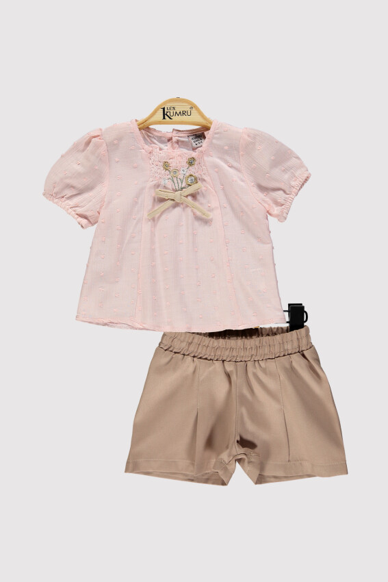 Kız Bebek Üst Nakışlı Takım 6-18M Kumru Bebe 1075-4258 - 2