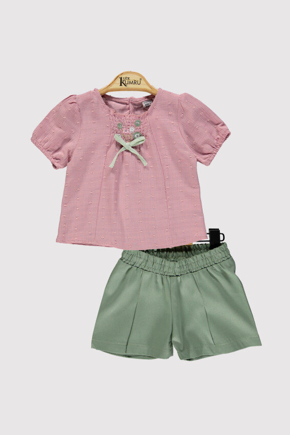 Kız Bebek Üst Nakışlı Takım 6-18M Kumru Bebe 1075-4258 - 5