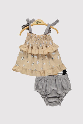 Kız Çocuk Baskılı Takım 6-18M Kumru Bebe 1075-4257 - Kumru Bebe (1)