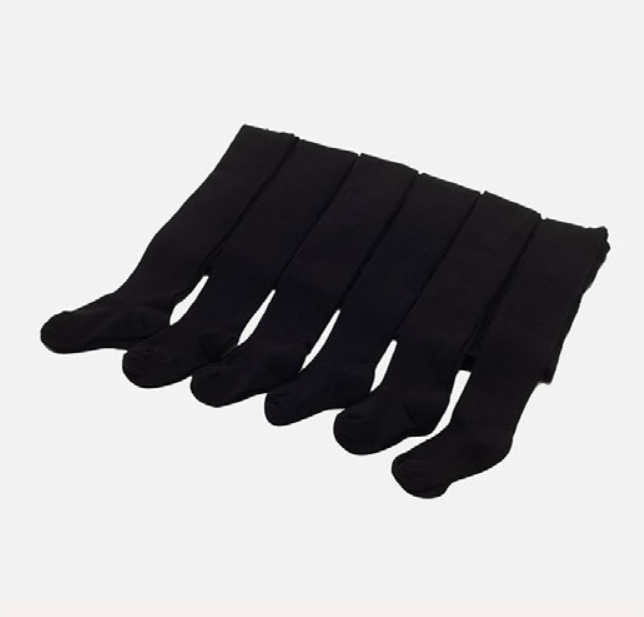 Toptan 6'lı Unisex Çocuk Külotlu Çorap Defne 1064-ÇKLT-007-21(5-6) - 1