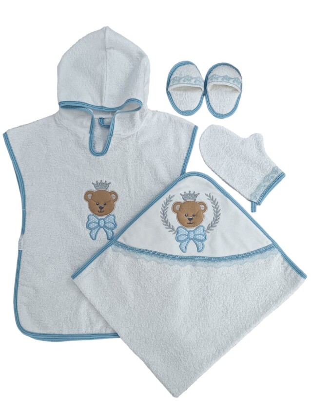 Toptan Bebek 5'li Pareo Takımı 0-18M Tomuycuk 1074-55086 - 1