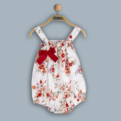 Toptan Bebek Çiçekli Tulum 6-24M Timo 1018-TK4DÜ202241991 - Timo
