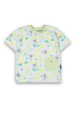 Toptan Bebek Desenli Tişört 6-18M Tuffy 1099-8020 - Tuffy (1)