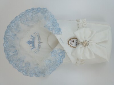 Toptan Bebek Kundak 0-18M Tomuycuk 1074-45434 Mavi