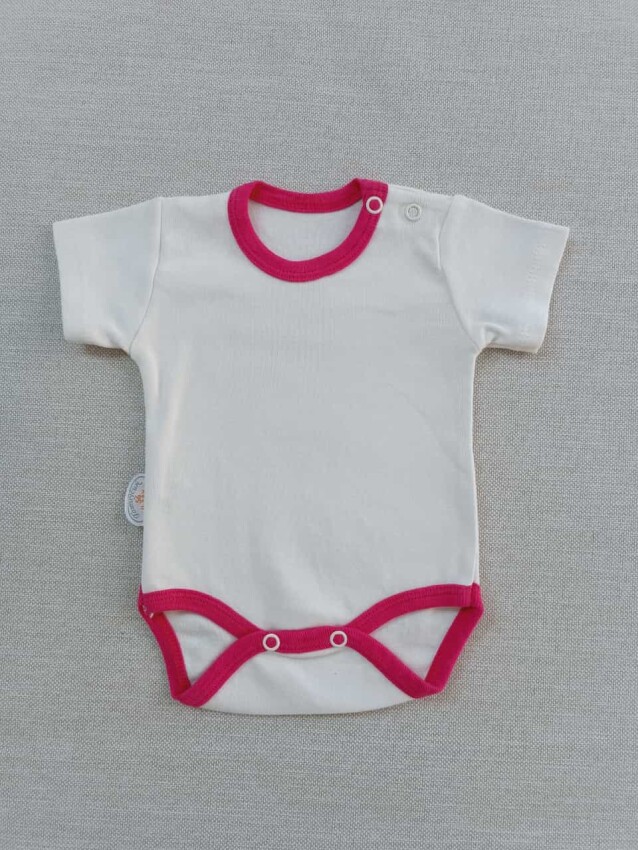 Toptan Bebek Organic Cotton Onesies 0-12M Tomuycuk 1074-20229 - 3
