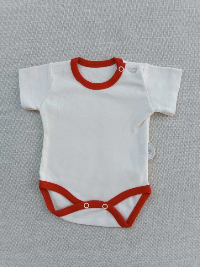 Toptan Bebek Organic Cotton Onesies 0-12M Tomuycuk 1074-20229 - 5