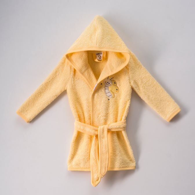 Toptan Bebek Unisex Bornoz 0-24M Ramel Kids 1072-490 - 7