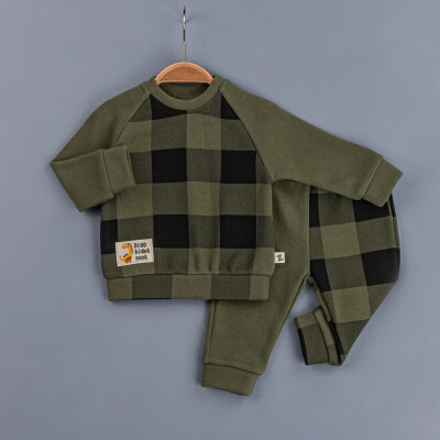 Toptan Erkek Bebek 2'li Eşofman Takım 6-24M BabyZ 1097-4684 - BabyZ (1)