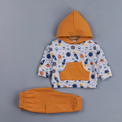 Toptan Erkek Bebek 2'li Takım 6-18M BabyZ 1097-4739 - BabyZ (1)