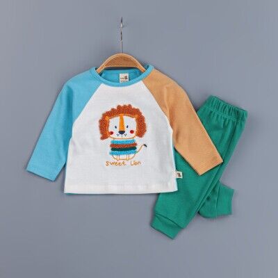 Toptan Erkek Bebek 2'li Takım 6-24M BabyZ 1097-4744 - BabyZ (1)