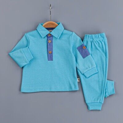 Toptan Erkek Bebek 2'li Takım 6-24M BabyZ 1097-4749 - BabyZ (1)