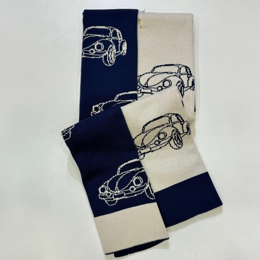 Toptan Erkek Bebek Battaniye 80x90cm 0-18M Zeni 2049-3038 - 6