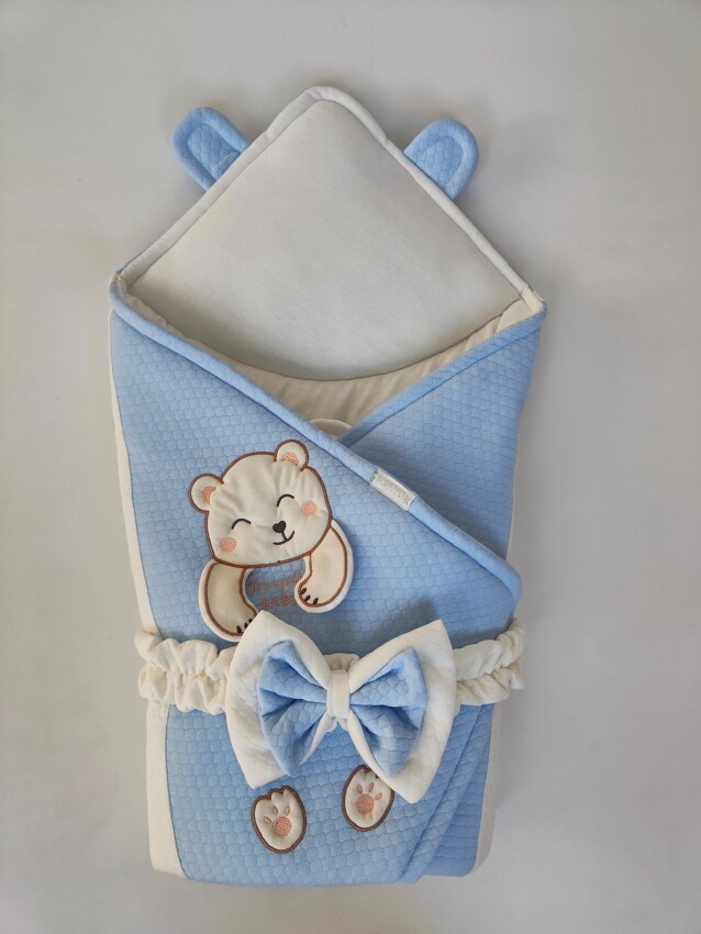 Toptan Erkek Bebek Kundak 0-18M Tomuycuk 1074-45296 - 1