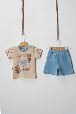 Toptan Erkek Bebek Takım 3-9M Hoppidik 2017-2405 - Hoppidik
