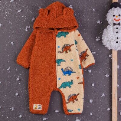 Toptan Erkek Bebek Tulum 3-12M BabyZ 1097-4236 - BabyZ (1)