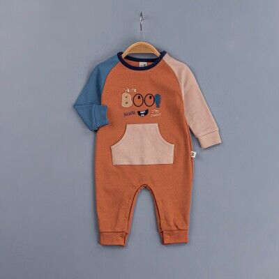 Toptan Erkek Bebek Tulum 3-12M BabyZ 1097-4345 - BabyZ (1)