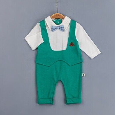 Toptan Erkek Bebek Tulum 3-12M BabyZ 1097-4355 - BabyZ