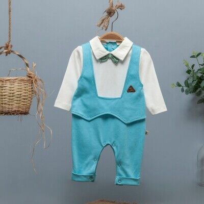 Toptan Erkek Bebek Tulum 3-12M BabyZ 1097-4355 - BabyZ (1)
