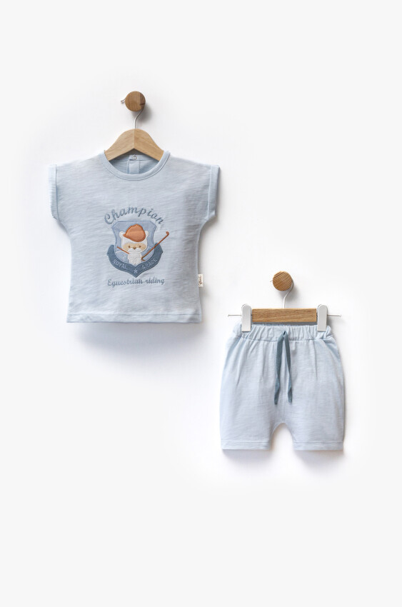 Toptan Erkek Çocuk 2'li Takım 6-24M Flexi Baby 2063-216430 - 5