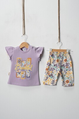 Toptan Kız Bebek 2 Li Takım 6-12M Hoppidik 2017-2404 - Hoppidik (1)