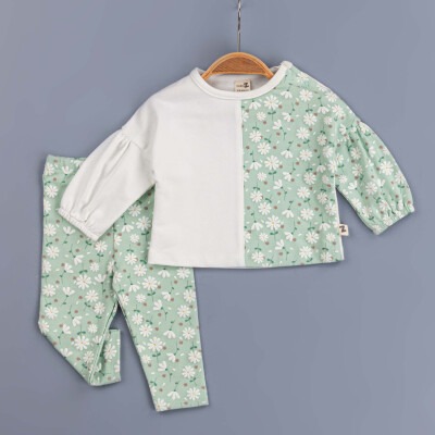 Toptan Kız Bebek 2'li Takım 6-18M BabyZ 1097-5750 - BabyZ