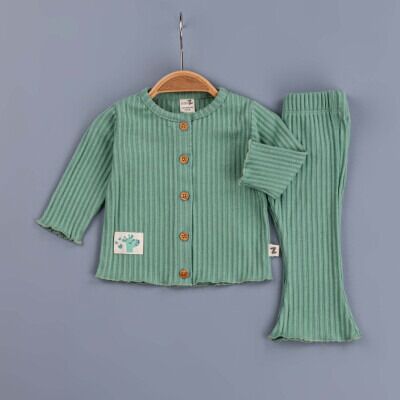 Toptan Kız Bebek 2'li Takım 6-24M BabyZ 1097-5747 - BabyZ