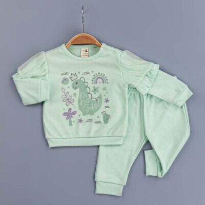 Toptan Kız Bebek 2'li Takım 6-24M BabyZ 1097-5760 - BabyZ