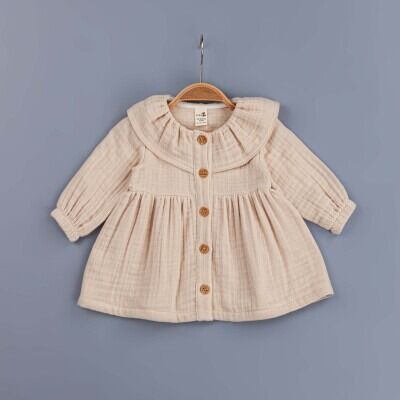 Toptan Kız Bebek Elbisesi 6-24M BabyZ 1097-5296 - BabyZ (1)
