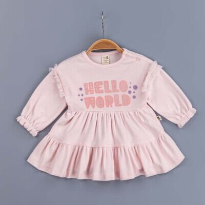 Toptan Kız Bebek Elbisesi 6-24M BabyZ 1097-5401 - BabyZ (1)