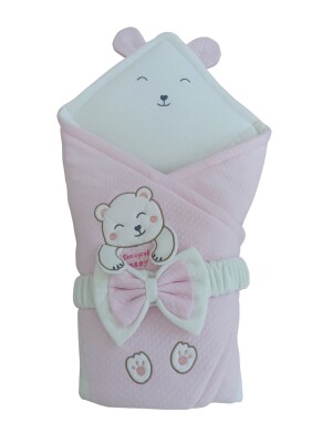 Toptan Kız Bebek Kundak 0-18M Tomuycuk 1074-45297 - Tomuycuk