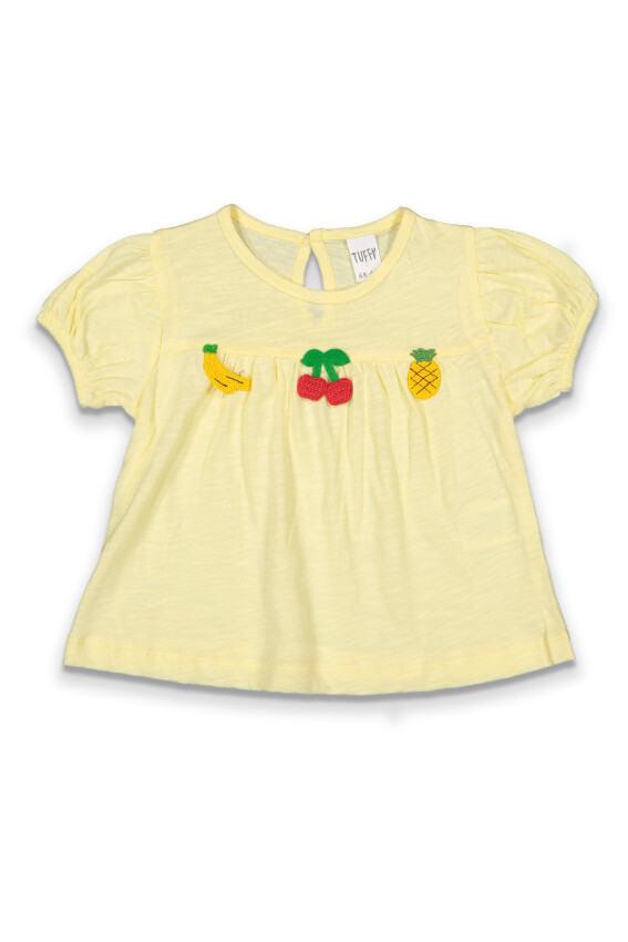 Toptan Kız Bebek Tişört 6-18M Tuffy 1099-1916 - 5