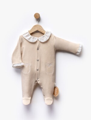 Toptan Kız Bebek Tulum 0-6M Bebbemini 2065-BM-2344 - Bebbemini (1)